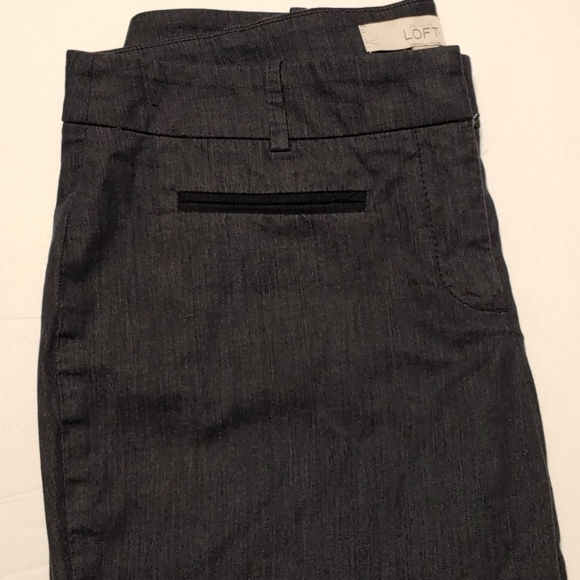 Ann Taylor Loft career capri pants - Picture 2 of 5
